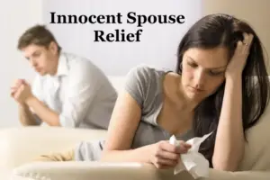 Innocent Spouse Relief