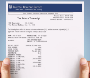 Tax Transcripts