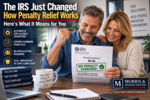 IRS Changing Penalties